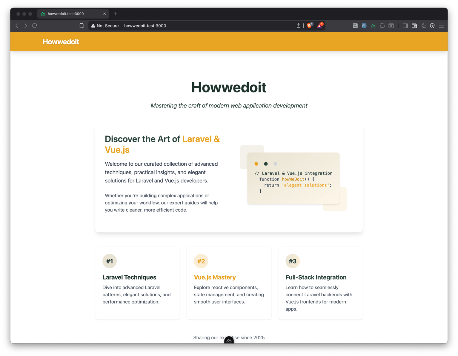 Custom Domain Nuxt Example
